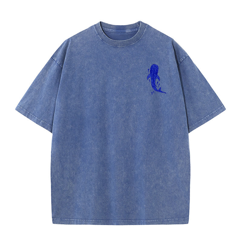 Christianartworkshop „I Will Be With You“ doppelseitig gewaschenes christliches T-Shirt - image 13