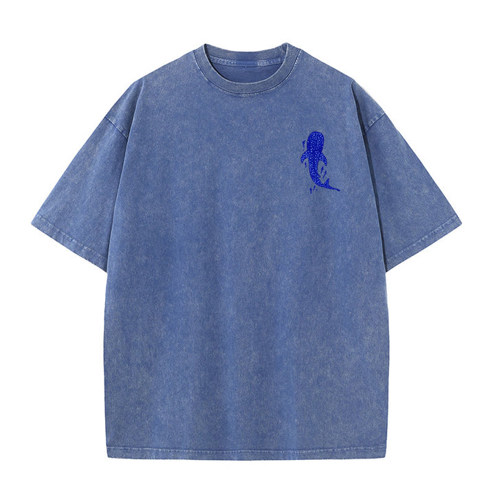 Christianartworkshop „I Will Be With You“ doppelseitig gewaschenes christliches T-Shirt - image 13