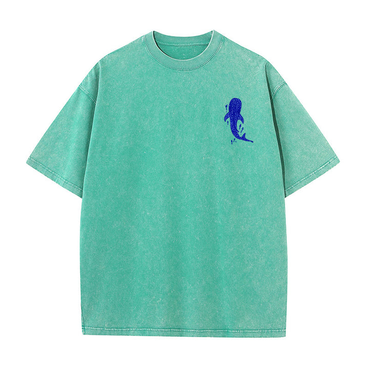 Christianartworkshop „I Will Be With You“ doppelseitig gewaschenes christliches T-Shirt - image 9