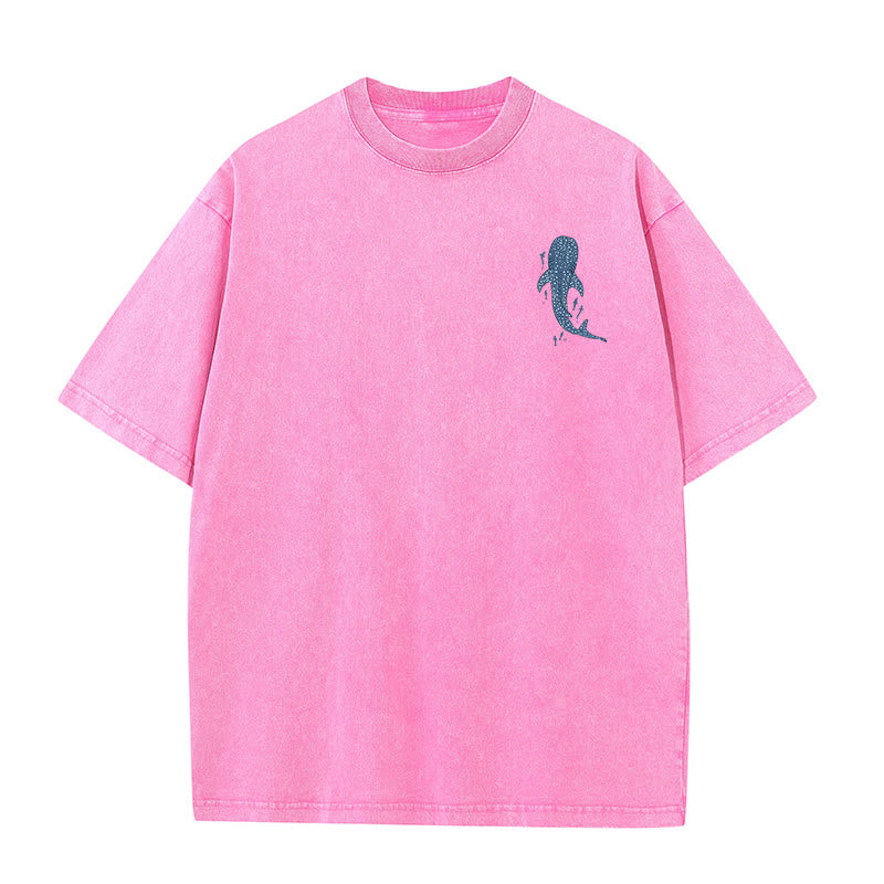 Christianartworkshop „I Will Be With You“ doppelseitig gewaschenes christliches T-Shirt - image 17