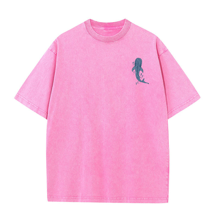 Christianartworkshop „I Will Be With You“ doppelseitig gewaschenes christliches T-Shirt - image 17