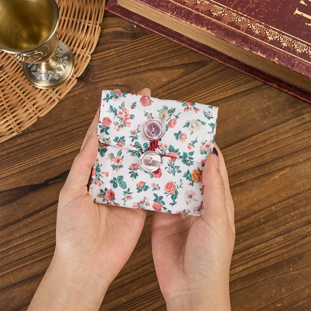 Christianartworkshop 4-farbig bestickter Stofftaschenschrein mit silbernem Kreuz (im Lieferumfang enthalten) - image 7