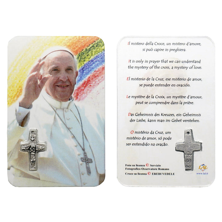 Christianartworkshop Premium Cardstock doppelseitige Heiligenkarten mit Kruzifix und Medaille - M - image 13