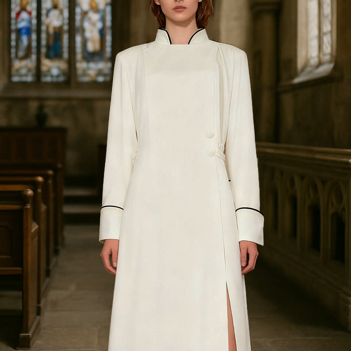 Christianartworkshop Formelle Priesterrobe: 5 Farben im langen Roben-Design - image 3