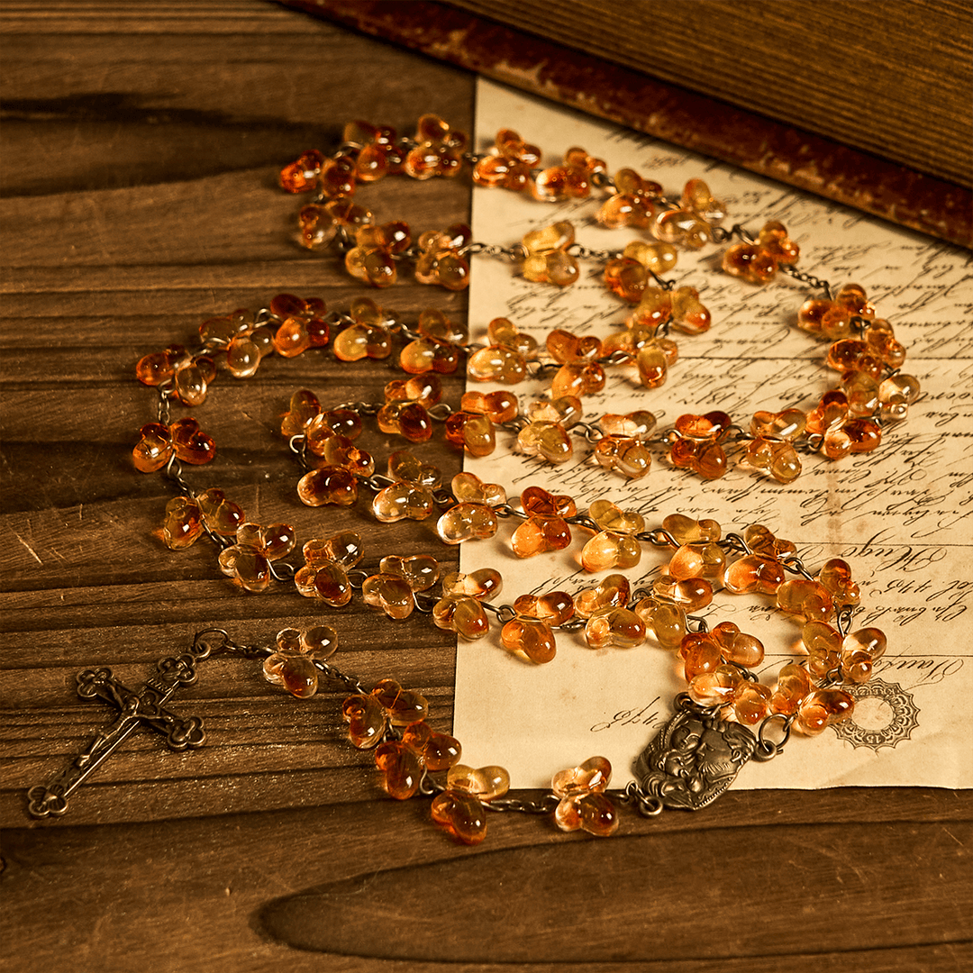 Christianartworkshop Thanksgiving-Naturritual: Schmetterlingsrosenkranz | Gottes Gnade mit der Schönheit des Herbstes ehren - image 6