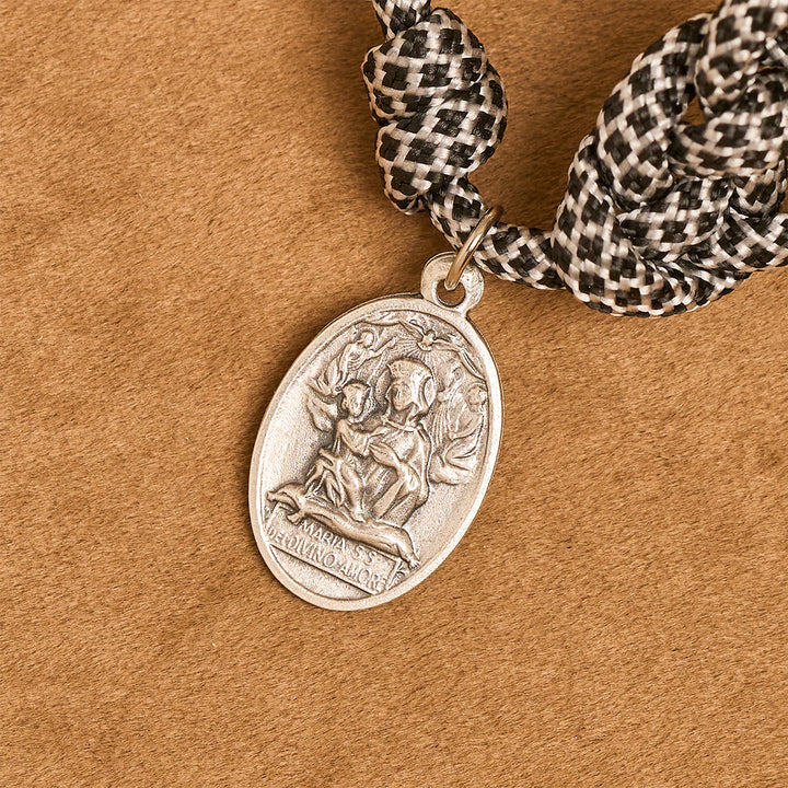Christianartworkshop Rosenkranz aus Nylonschnur mit festem Knoten und St.-Antonius-Medaille: Verlorene Hoffnung wiederherstellen - image 10