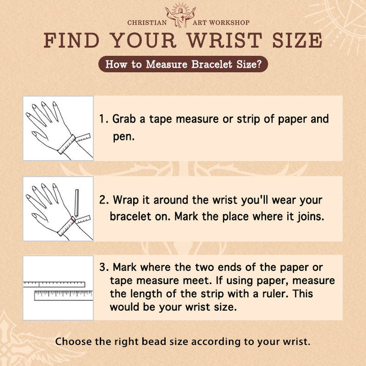 Christianartworkshop Spirituelles Rüstungsarmband aus schwarzem Obsidian mit Kreuzanhänger: Bete ohne Furcht - image 7