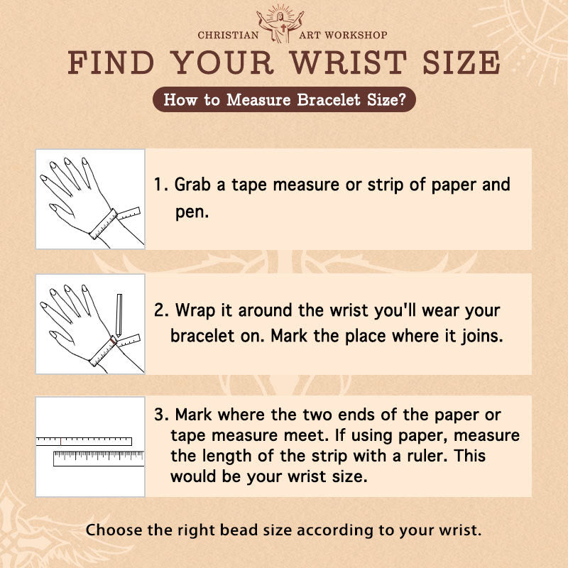 Christianartworkshop Weihnachtliches Malachit-Rosenkranzarmband mit mehreren Lagen, Kreuz und Medaille - image 8