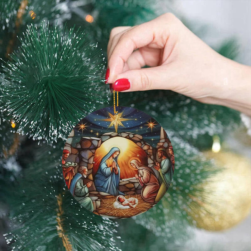 Christianartworkshop Weihnachtskrippe Christ Decor Ornamente C - image 1