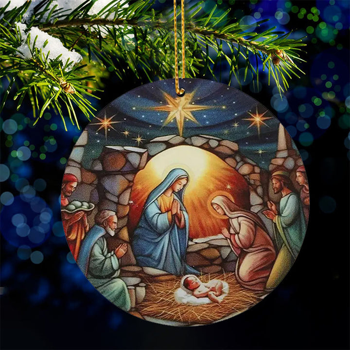 Christianartworkshop Weihnachtskrippe Christ Decor Ornamente C - image 3