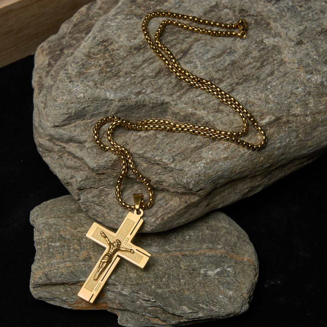 Christianartworkshop Glaube – symbolische mehrfarbige Kruzifix-Mode-Halskette - image 9