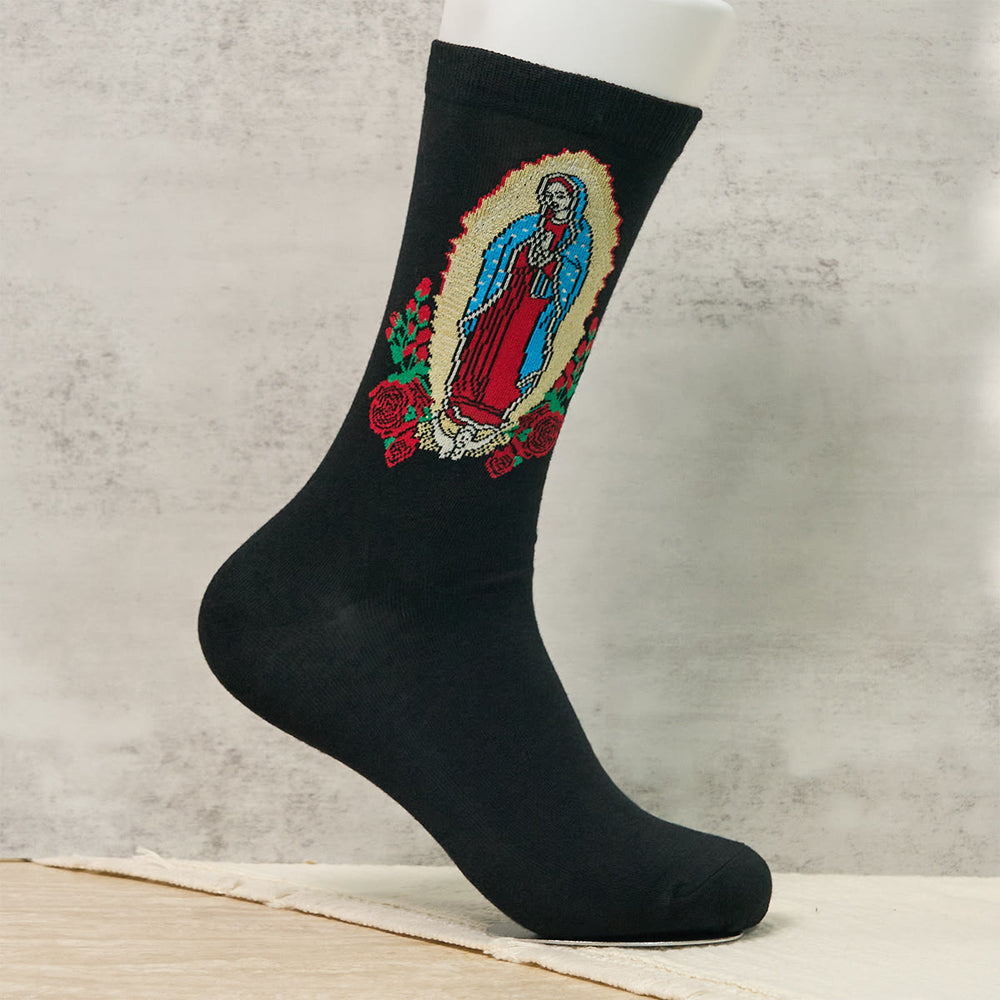 Christianartworkshop Treue Unisex-Socken „Unsere Liebe Frau von Guadalupe“, die Glauben und täglichen Segen bringen - image 1