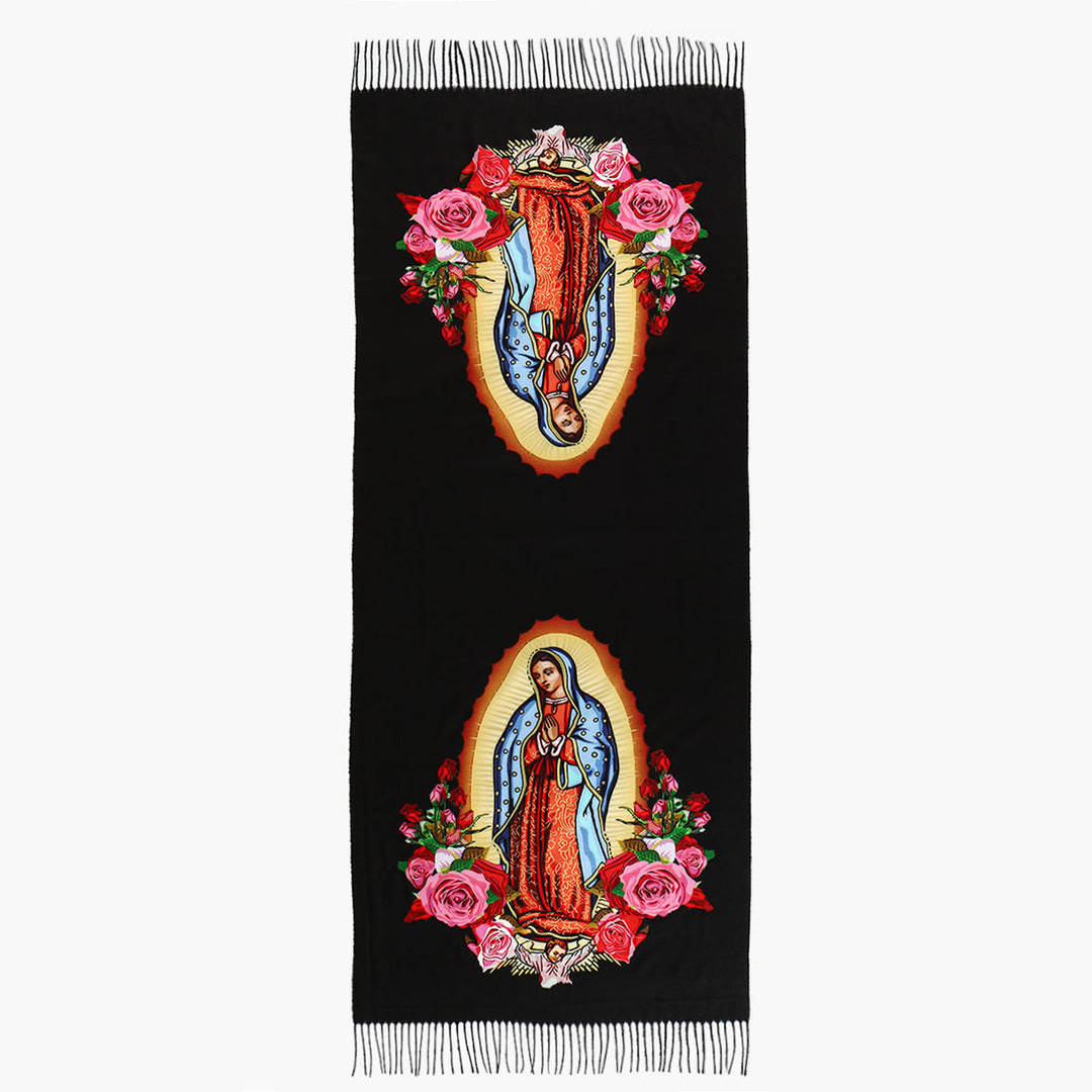Christianartworkshop – Vom Glauben inspirierter Gebetsschal der Jungfrau Maria: Symbol der Hoffnung und Hingabe - 70,87''*27,56''/180*70cm - image 0