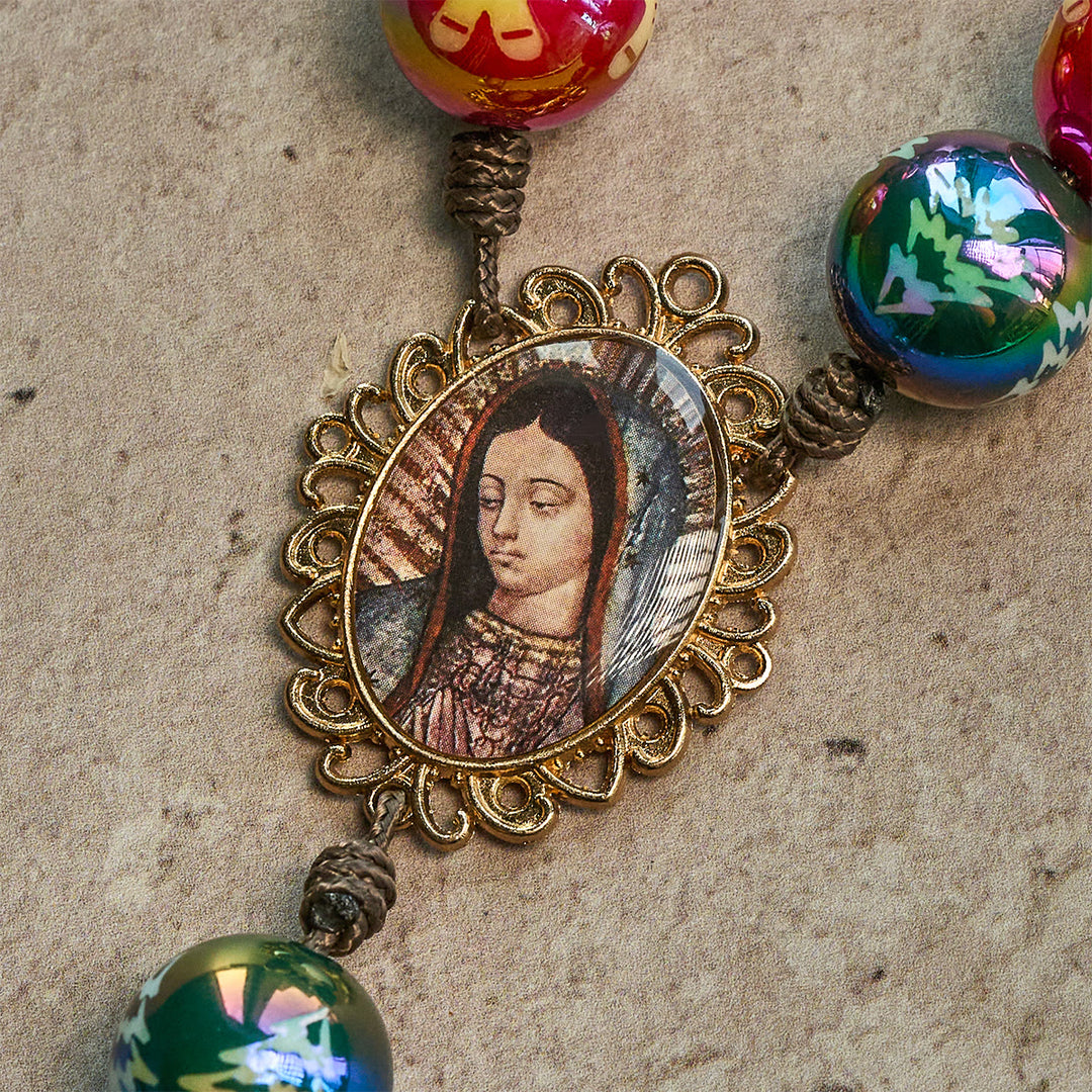 Weihnachtsgeschenk von Christianartworkshop: Rot-grüner Rosenkranz für die Weihnachtszeit: Beten Sie überall und jederzeit - image 12