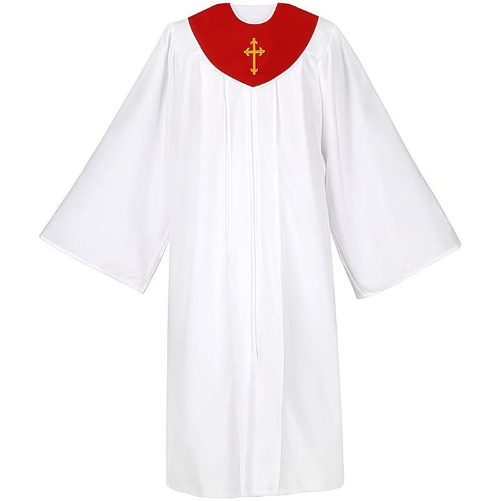 Christianartworkshop Geistliche Robe für religiöse Dienste – Kreuzakzent-Joch - image 6