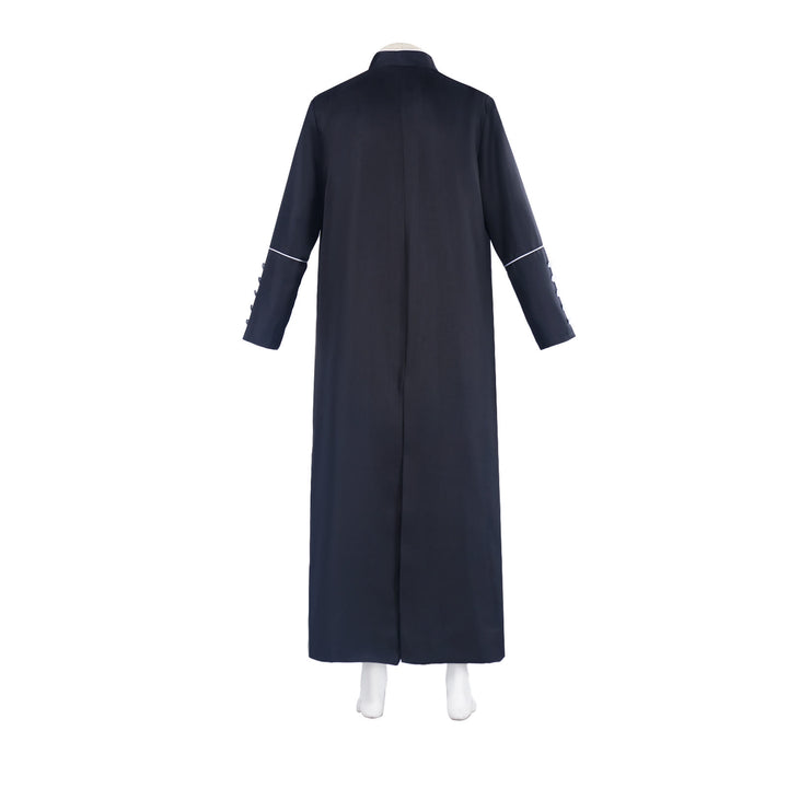 Klassische, mehrfarbige Priesterkutte von Christianartworkshop mit kontrastierender Borte und mittelalterlicher Eleganz - image 13