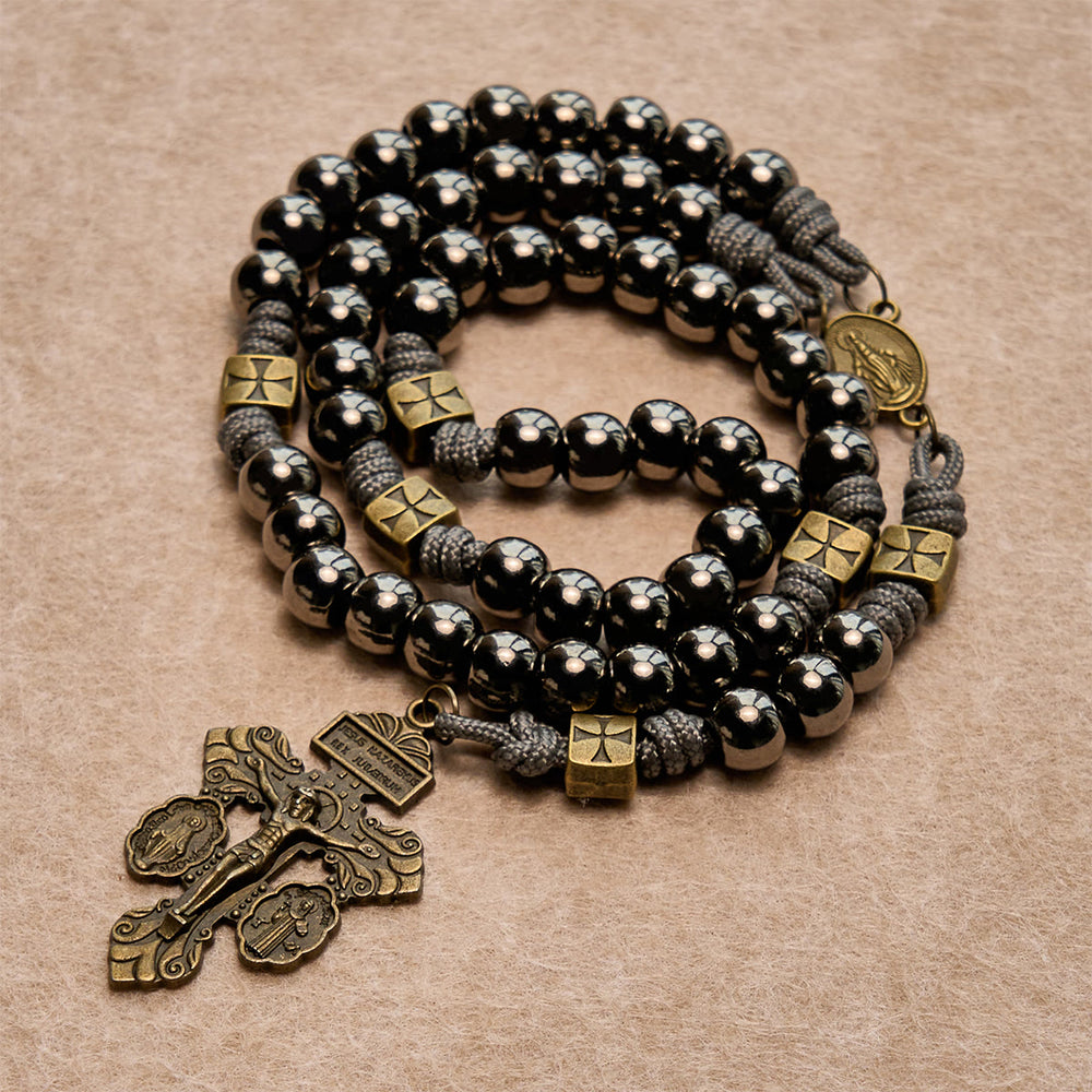 Christianartworkshop Königliches Kreuz-Segensset in liturgischem Grün: Beherrsche deine Tage mit Glauben - image 1