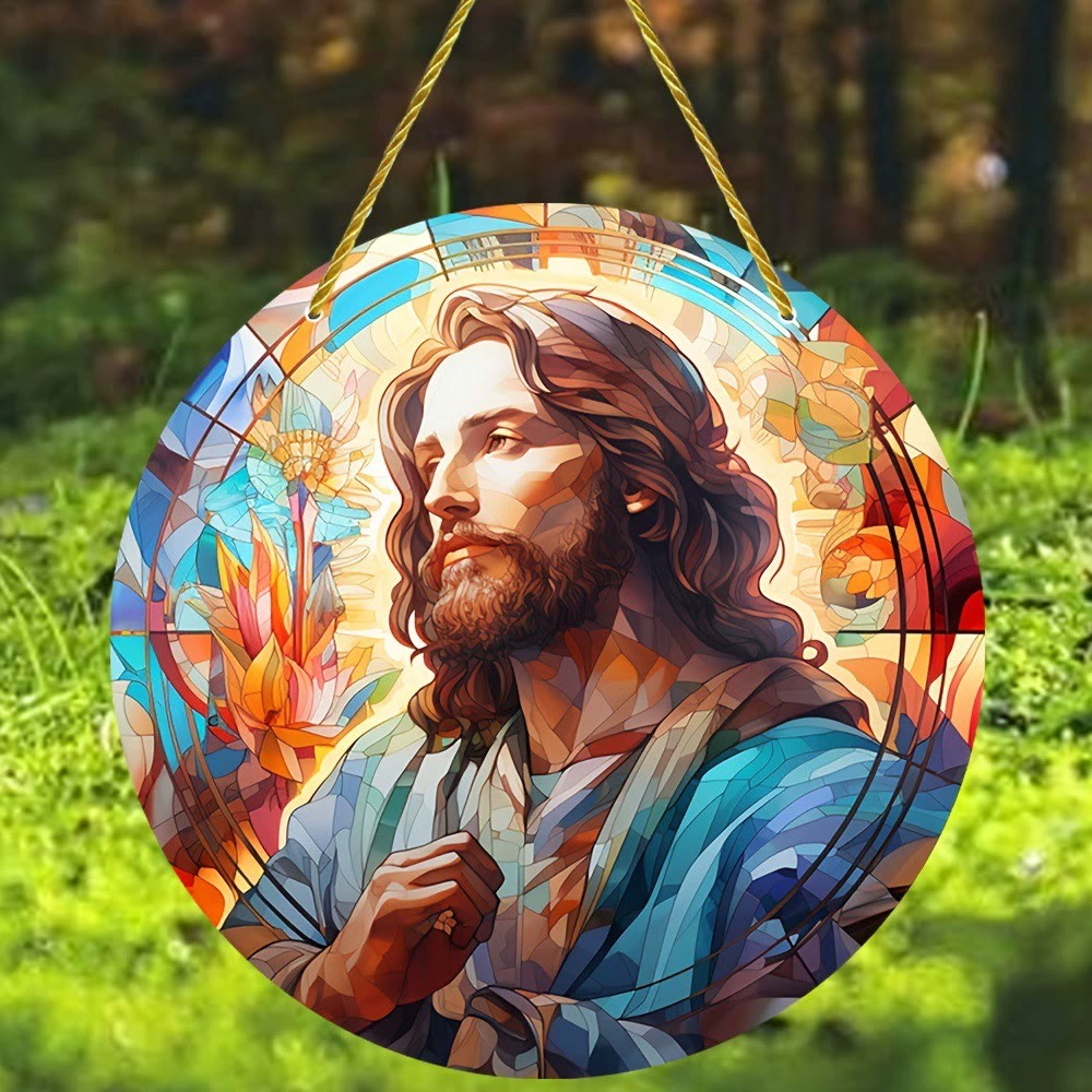 Christianartworkshop Light of Tahe World Collection: Heilige Familie, Anbetungs- und Segensszenen, hängende Ornamente - F - 7,87''/20 cm - image 5