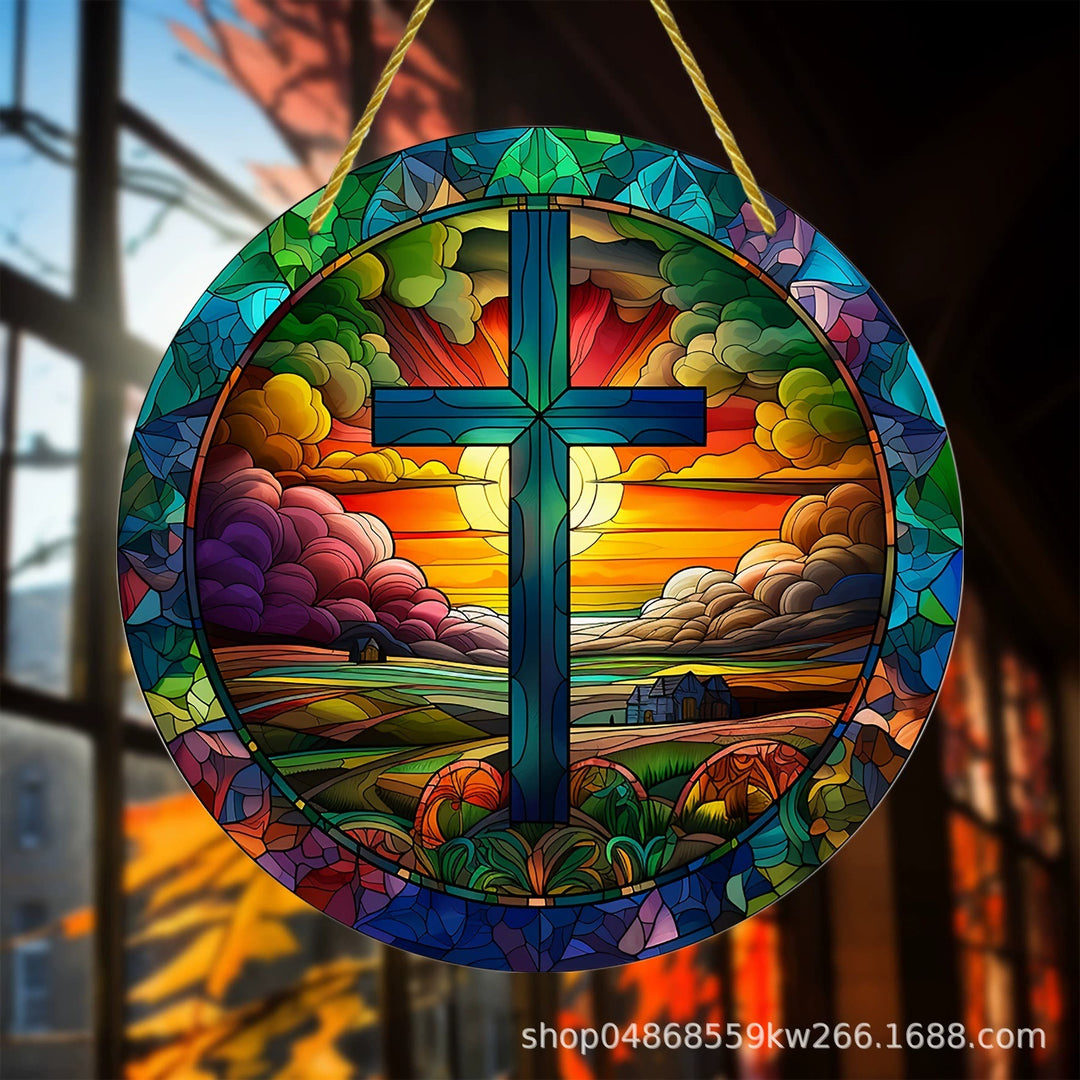 Christianartworkshop Light of Tahe World Collection: Heilige Familie, Anbetungs- und Segensszenen, hängende Ornamente - K - 7,87''/20 cm - image 10