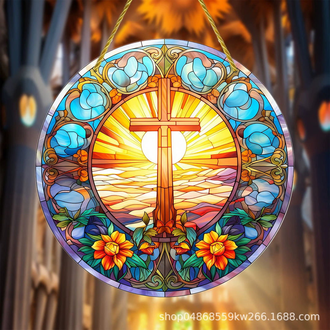 Christianartworkshop Light of Tahe World Collection: Heilige Familie, Anbetungs- und Segensszenen, hängende Ornamente - L - 7,87''/20 cm - image 11