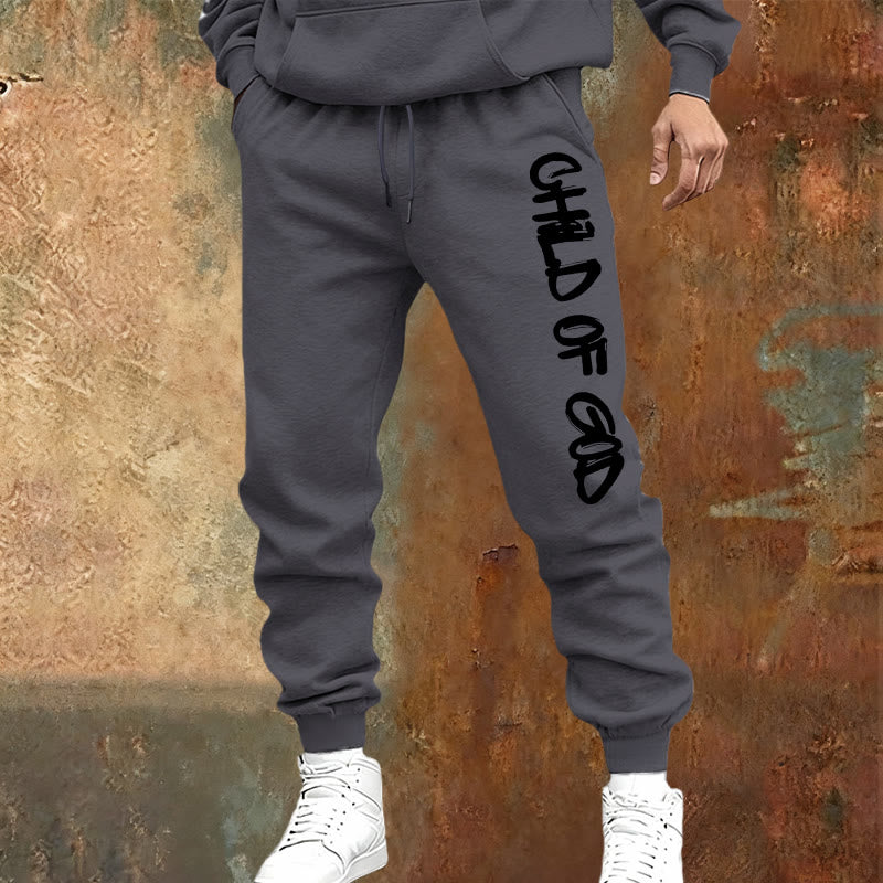 Christianartworkshop – Jogginghose mit Glaubenszitat „Kind Gottes“ und fettgedruckten Buchstaben - image 14