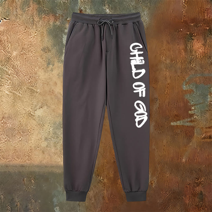 Christianartworkshop – Jogginghose mit Glaubenszitat „Kind Gottes“ und fettgedruckten Buchstaben - image 22