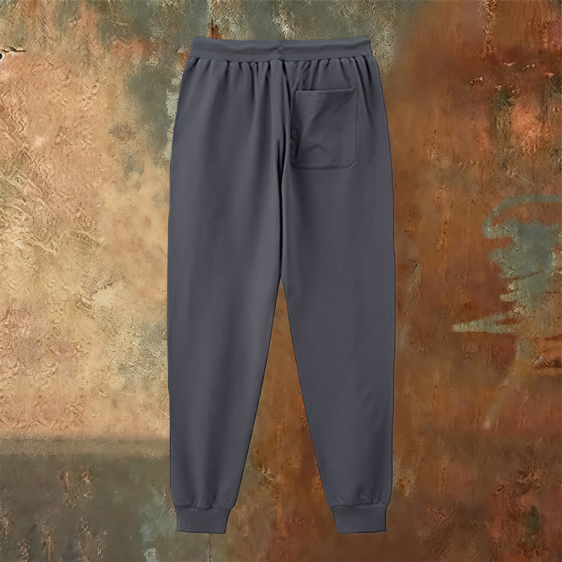 Christianartworkshop Johannes 3,16 Statement Brush Cross Scripture Sweatpants: Walk the Gospel - image 16