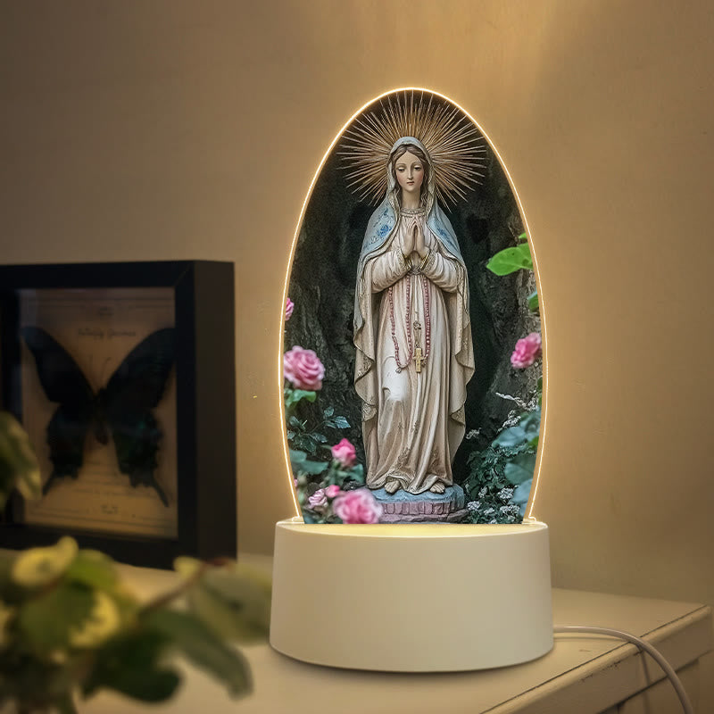 Christianartworkshop Elegante Nachtleuchte mit Jungfrau Maria in verschiedenen Stilen: Göttliche Gnade und stilvolles Wohnambiente - F - image 5