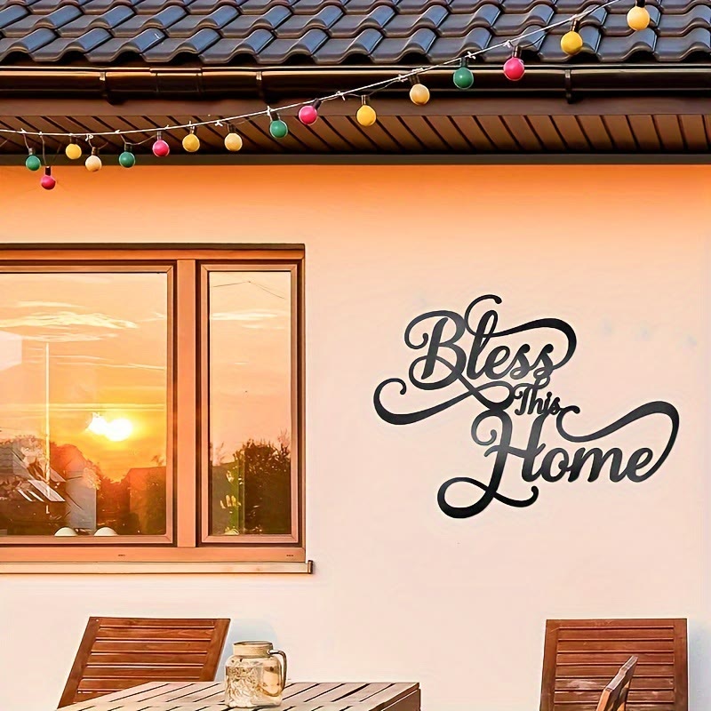 Christianartworkshop Wanddekoration aus Metall: Einfacher Glaube, unendliche Gnade - image 1