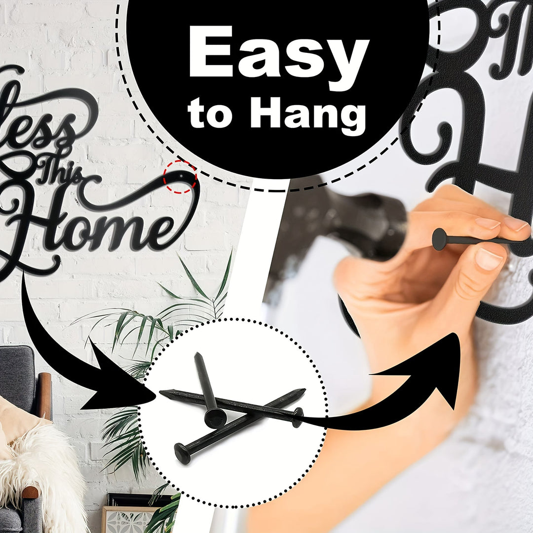 Christianartworkshop Wanddekoration aus Metall: Einfacher Glaube, unendliche Gnade - image 8