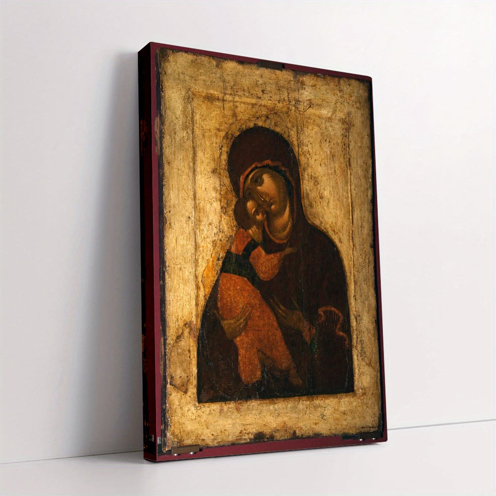 Christianartworkshop Einzigartige Vintage-Kunstdrucke der Madonna mit Kind: Ausdrucksstarker Glaube - image 1