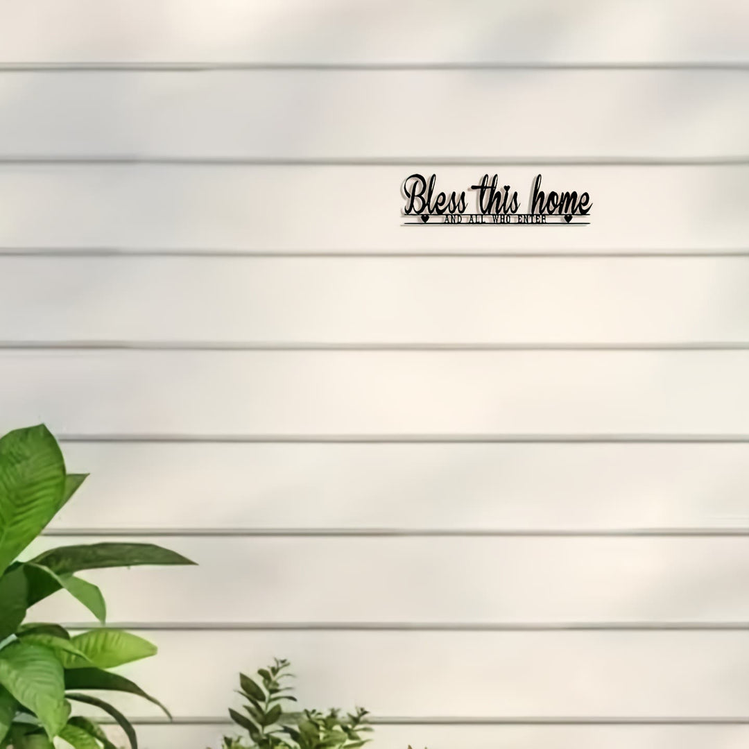 Christianartworkshop Wanddekoration aus Metall: Göttlicher Segen & Treue Wärme - image 8