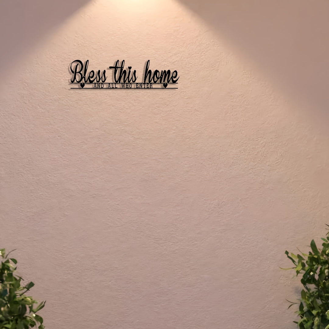 Christianartworkshop Wanddekoration aus Metall: Göttlicher Segen & Treue Wärme - image 6