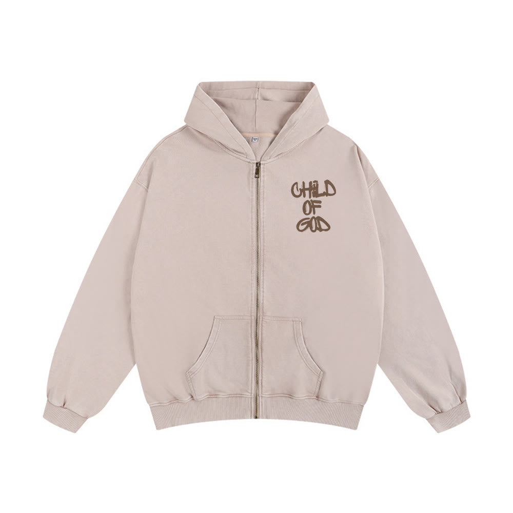 Christianartworkshop Kapuzenjacke „Kind Gottes“: Trostbotschaft aus Psalm 23 - image 26