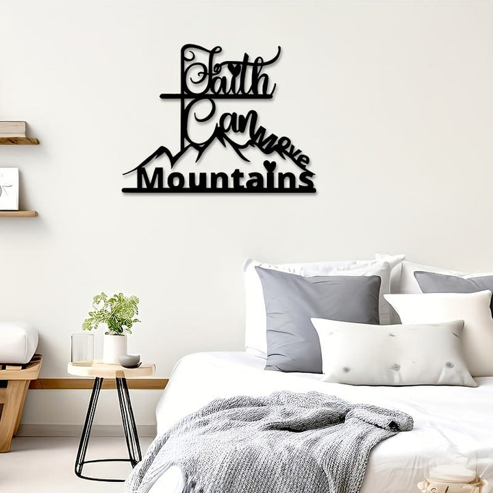 Christianartworkshop Wanddeko aus Metall: Glaube & Berge – Zeitloser Glaube für Andachtsräume - image 8