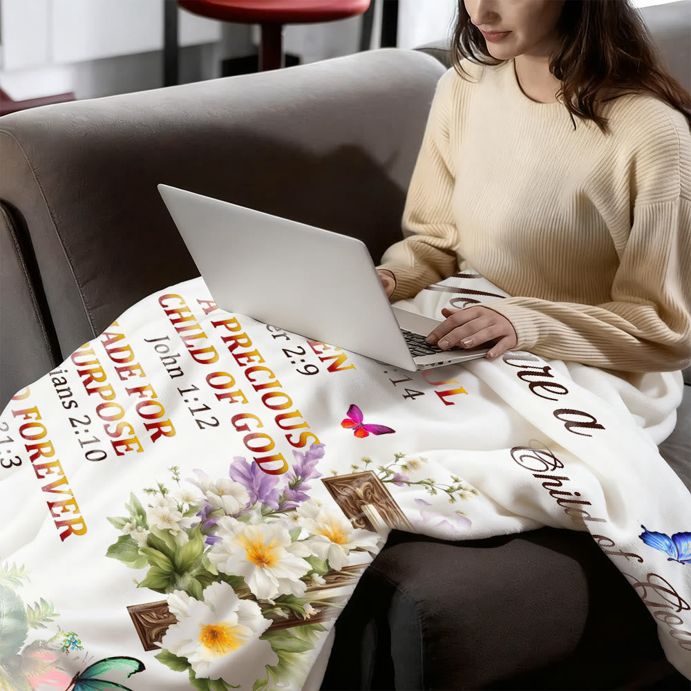 Christianartworkshop Wandteppich „Gotteskind“ mit Bibeltext und Kreuz: Biblische Inspiration und gemütliche Wohndekoration - image 3