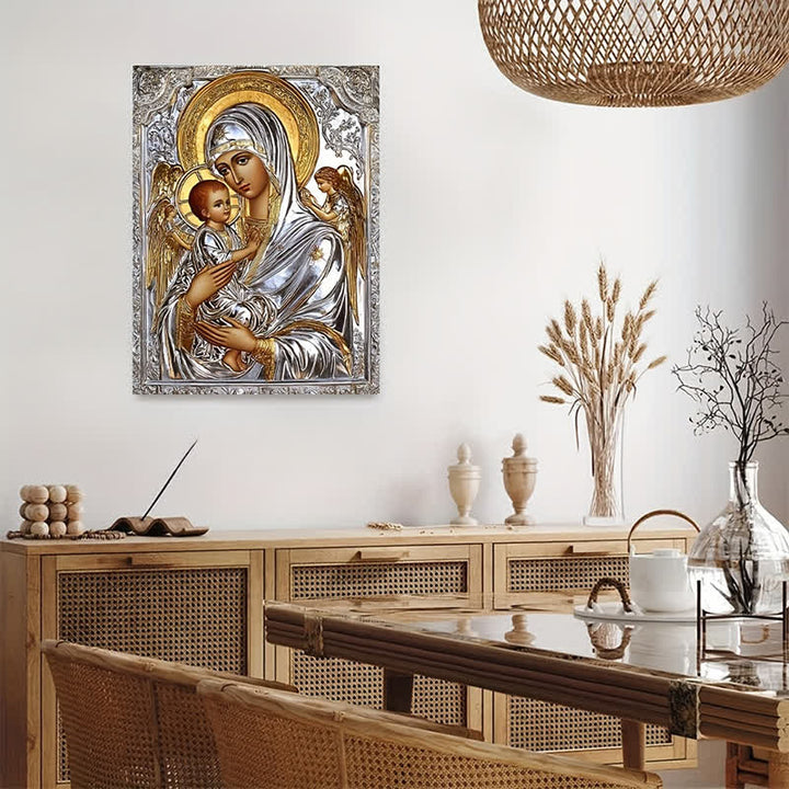 Christianartworkshop Klassische Kunstdrucke der Madonna mit Kind: Zeitloser Glaube für Innenräume - image 3