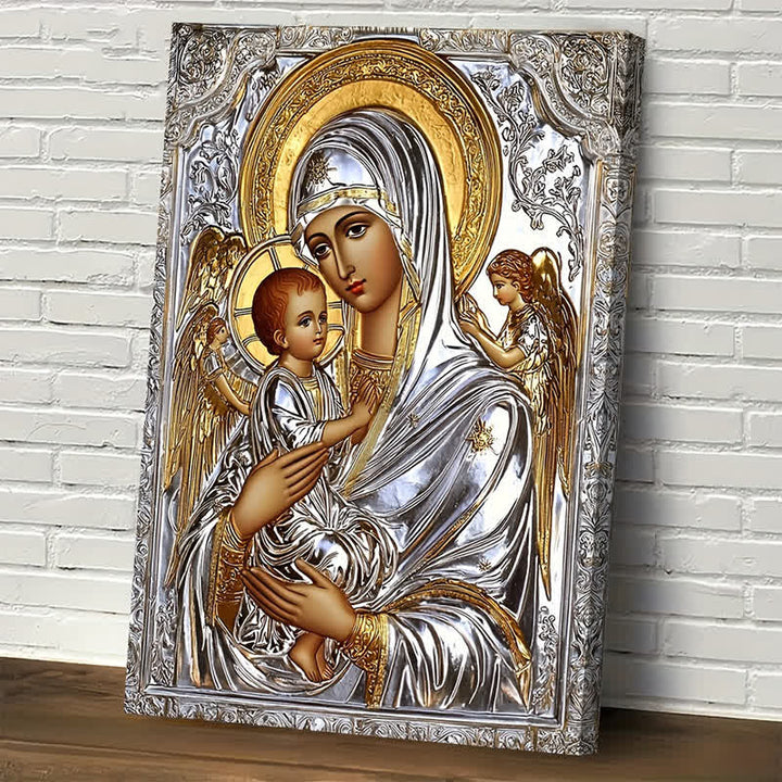 Christianartworkshop Klassische Kunstdrucke der Madonna mit Kind: Zeitloser Glaube für Innenräume - image 1