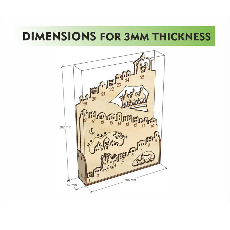 Christliche Kunstwerkstatt: Weihnachtskalender – Eine Reise des weihnachtlichen Glaubens und der Vorfreude - image 4