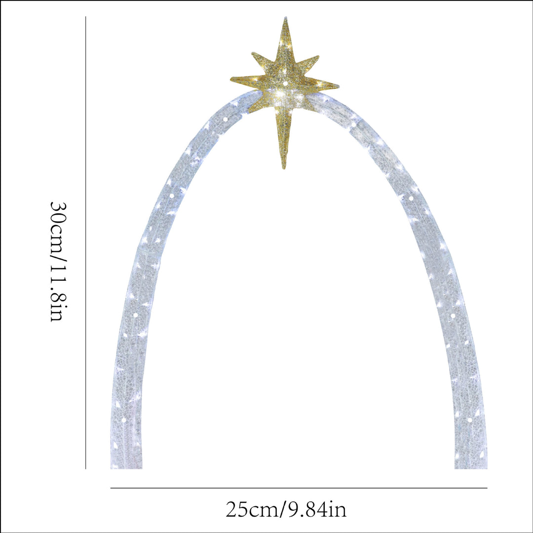 Christianartworkshop Heilige Familie Lichtdekoration: Weihnachtsgeschichte & Andachtsanhänger für Zuhause - image 4