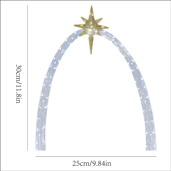 Christianartworkshop Heilige Familie Lichtdekoration: Weihnachtsgeschichte & Andachtsanhänger für Zuhause - image 4