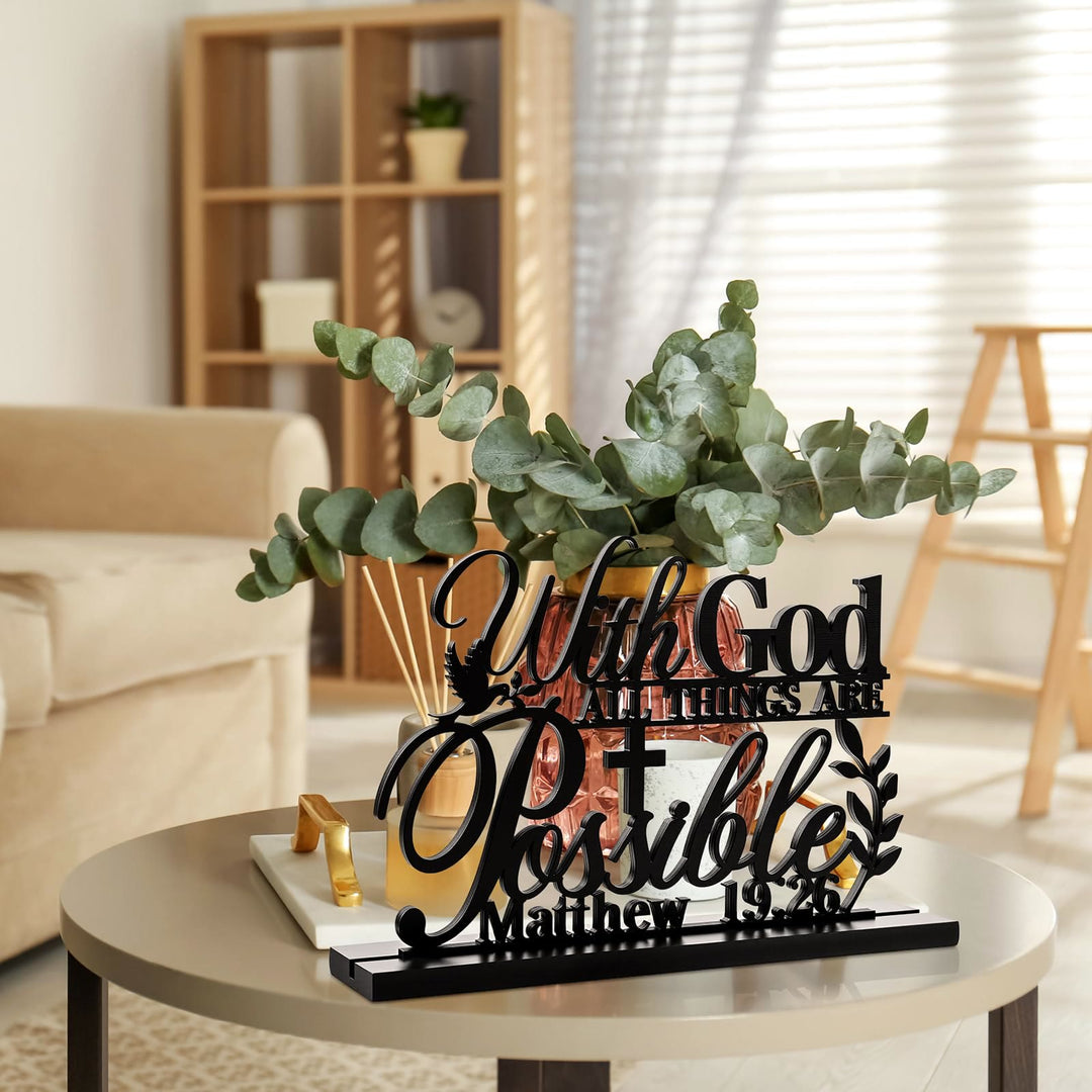 Christliche Kunstwerkstatt: Mit Gott ist alles möglich – Tischkunst: Ein Zeugnis des Glaubens und der Inspiration - image 5