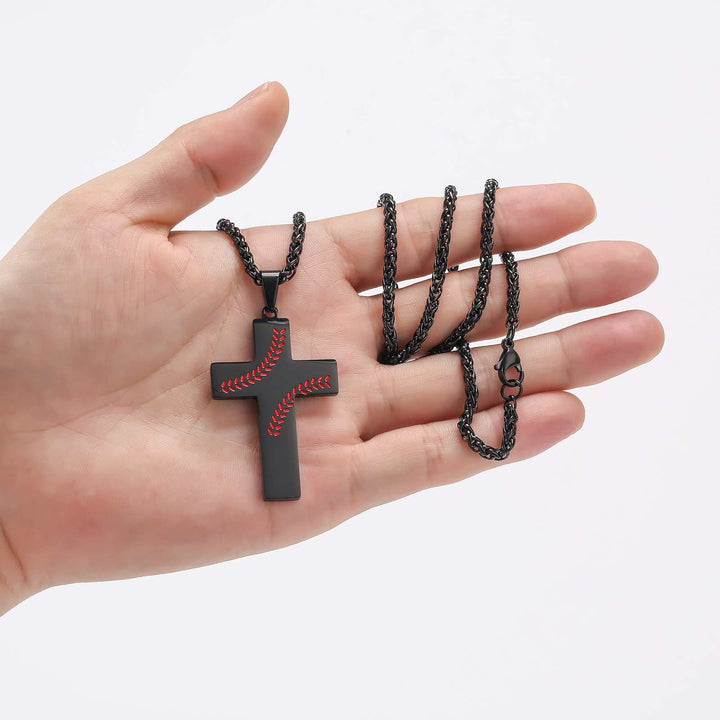 Christianartworkshop Baseball-Kreuzkette: Sportliche Hingabe & inspirierendes Zitat - image 17