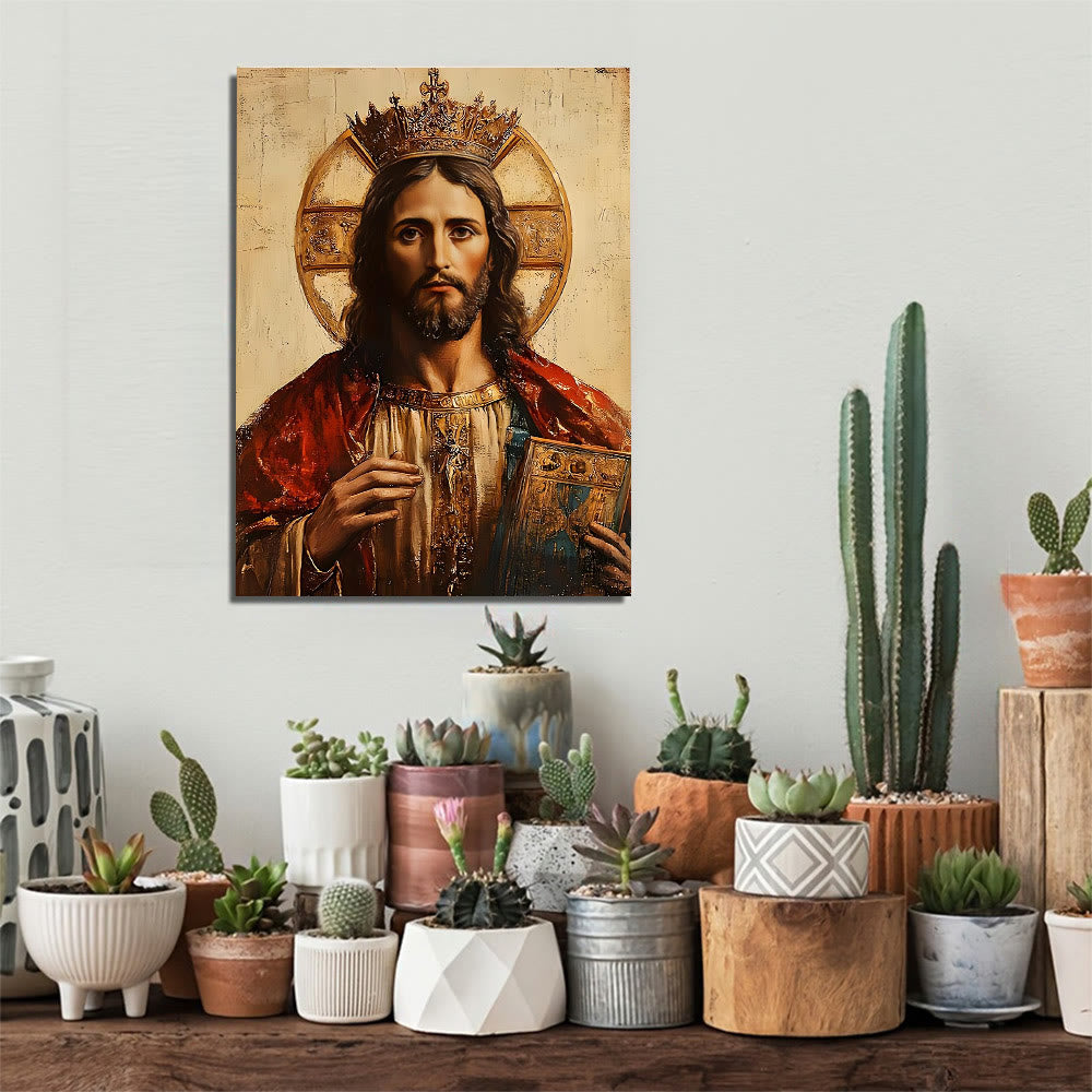 Christliche Wandbilder von Christ the King: Königliche Verehrung & Heilige Majestät - image 1
