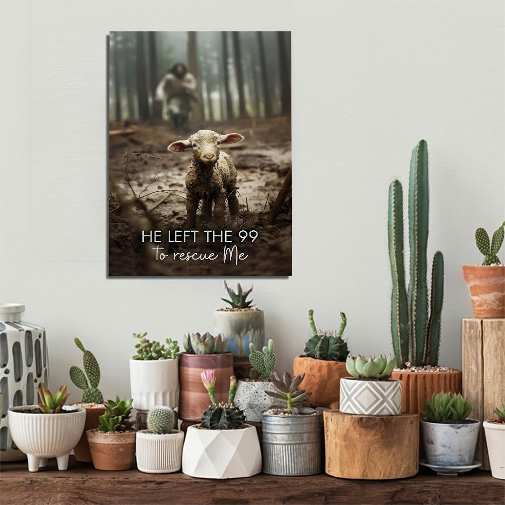 Christianartworkshop Wandbilder „Der gute Hirte“: Göttliche Rettung & Treue Hingabe - image 2