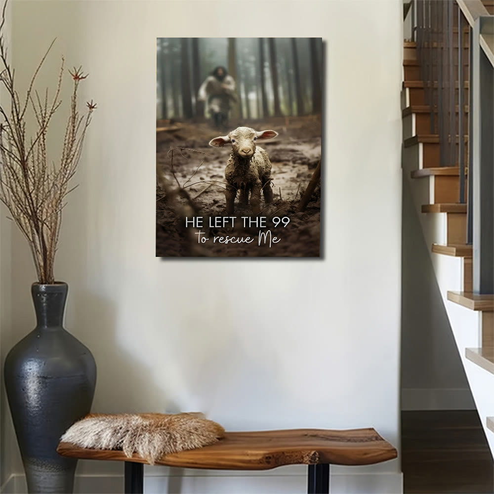 Christianartworkshop Wandbilder „Der gute Hirte“: Göttliche Rettung & Treue Hingabe - image 1