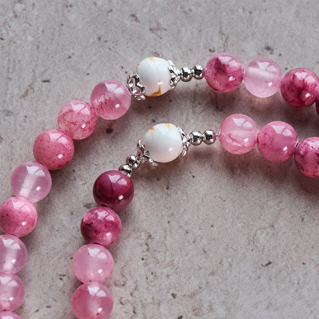 Christianartworkshop Jade-Rosenkranz mit marianischem Akzent: Treuer Begleiter & Gebetsreise - image 6