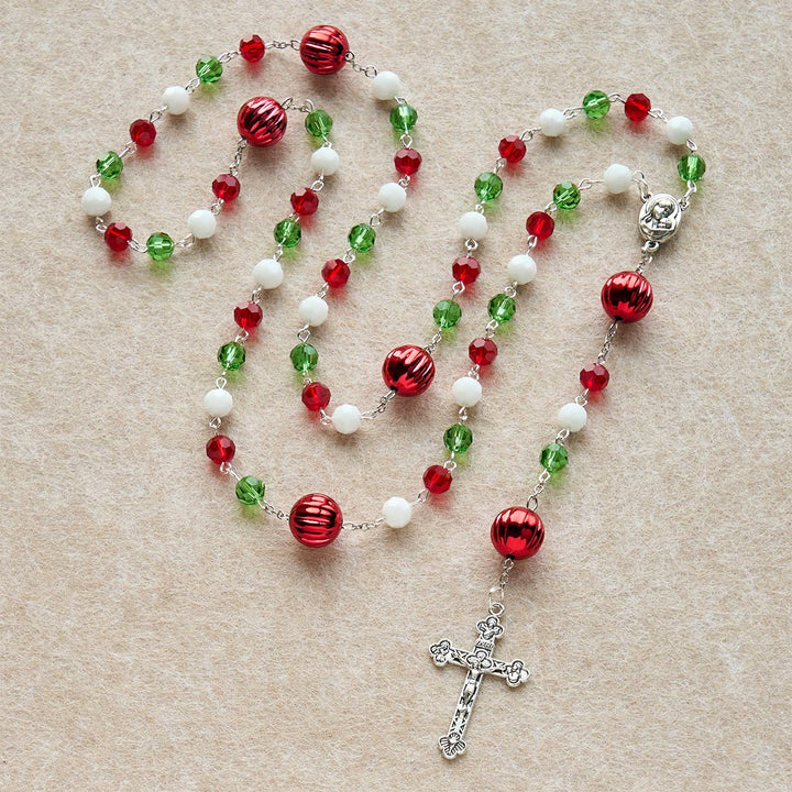 Weihnachtsgeschenk von Christianartworkshop: Kristallrosenkranz mit Kreuz – Treue Feier & Himmlische Verbindung - image 9