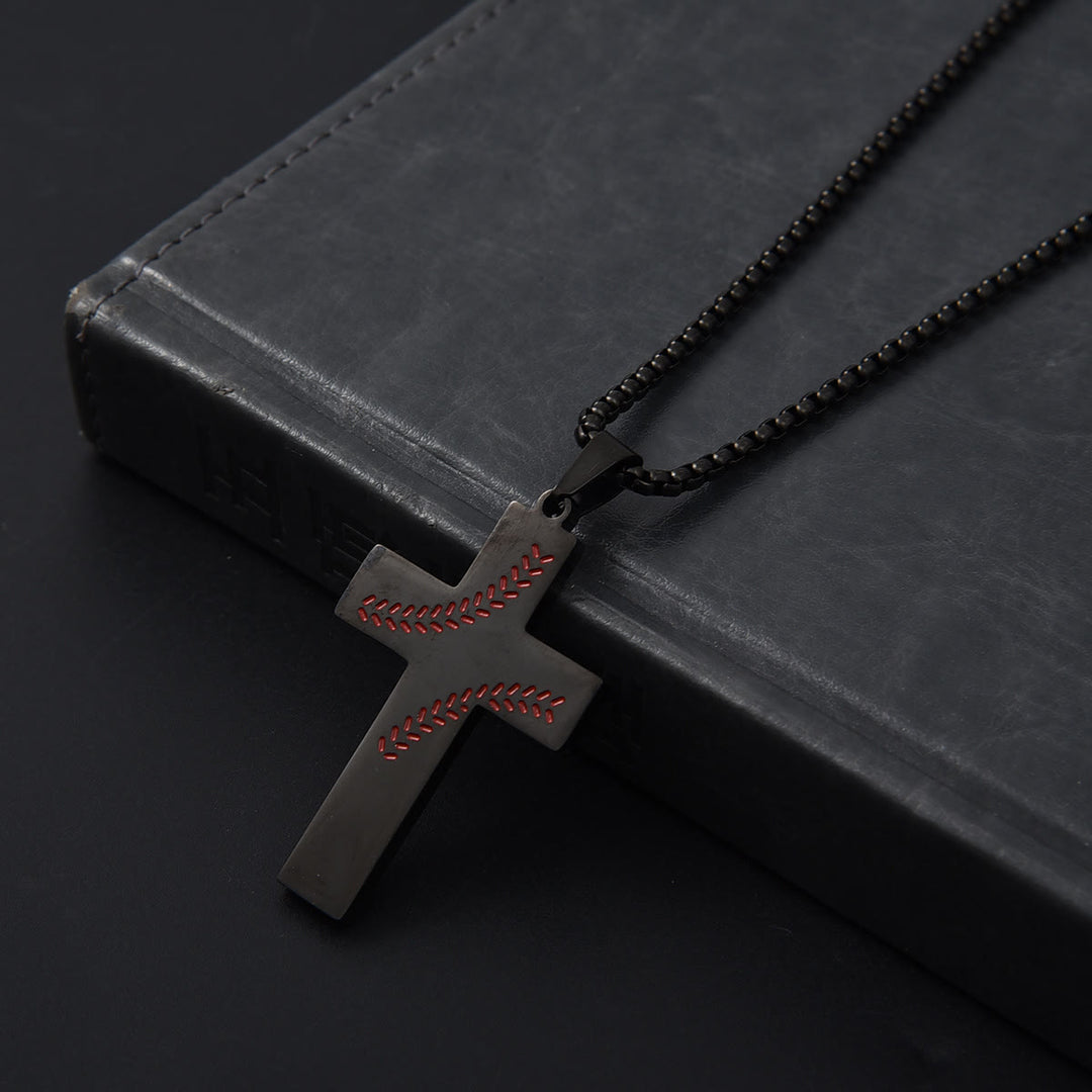 Christianartworkshop Baseball-Kreuzkette: Sportliche Hingabe & inspirierendes Zitat - image 18