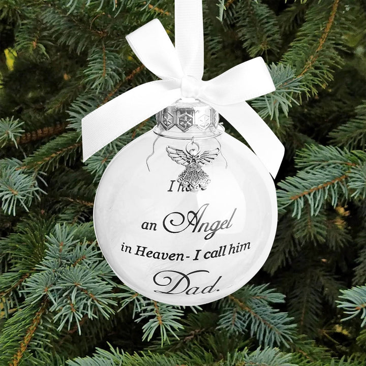 Christliche Kunstwerkstatt: Himmlischer Engelfamilien-Weihnachtsschmuck: Glaube und wertvolle Erinnerung - Papa - image 6